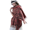 Tibetan Shawl Paisley Wrap Scarf