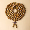 Green Sandalwood Mala Bracelet 108 Beads Prayer Meditation