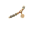 Handwoven Jade Bracelet with Fu Charm