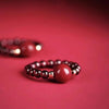 Garnet Cinnabar Lucky Bead Pixiu Rose Protection Ring