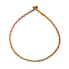 Colorful Rope Coin Bead Extra Thin Braided Bracelet