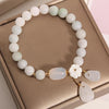 Strawberry Quartz Charm Bracelet for Women