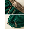 Cotton Linen Harem Pants Women Elastic Waist Loose Fit