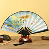 Chinese Style Handheld Folding Fan with Tassel