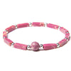 Natural Crystal Geometric Balance Bracelet