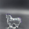 Crystal Glass Horse Figurine, Chinese Zodiac Animal Decoration