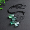 Green Fluorite Power Necklace Pendant