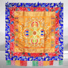 Embroidered Tibetan Prayer Altar Mat with Eight Auspicious Symbols