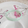 Handmade Glass Bangle Bracelet, Natural Style