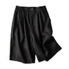 Women's Cotton Linen Shorts with Pockets