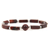 Natural Crystal Geometric Balance Bracelet