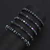 Magnetic Bracelet, Geometric Beads and Links