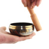 Tibetan Meditation Bowl for Mindfulness Om Mani Padme Hum Singing Bowl