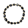 Natural Irregular Shape Stone Crystal Meditation Balance Bracelet