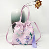 Suzhou Embroidery Drawstring Crossbody Bag