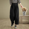 Women's Cotton Harem Pants with Pockets