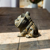 Resin Tiger Statue Home Decor, Rust or Black Cast Iron Finish