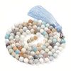 Natural Stone 108 Beads Necklace Yoga Meditation Mala