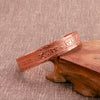 Om Mani Padme Hum Copper Cuff Bracelet