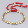 Copper Beads Luck Bracelet with Adjustable Cord