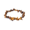 Irregular Crystal Chip Bracelet, Handmade Stone Jewelry