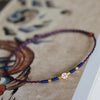 Braided Copper Coin Red String Bracelet or Anklet