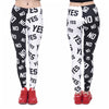 Printed High Waist Yoga Leggings for Women