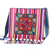 Ethnic Embroidered Canvas Crossbody Bag