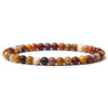 4mm Various Stone Crystal Mini Beads Bracelet