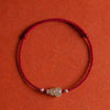 Hetian Jade Gourd Red String Bracelet