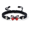 Butterfly Freedom Love String Charm Bracelet