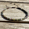 Natural Stone Spacer Bead Bracelet