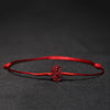 Cinnabar Braided Bracelet with Pixiu, Lotus and Koi Symbols