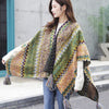 Tibetan Shawl Warm Cloak Tibetan Tassel Scarf