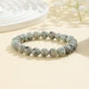 Natural Stone Bead Bracelet, 8mm Round Gemstone