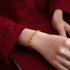 Red String Bracelet Handmade Braided Charm