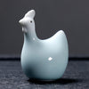 Ceramic Chinese Zodiac Tea Pet, Celadon or Ge Kiln Glaze