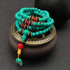 Tibetan Mala Red Turquoise Lucky Necklace Bracelet