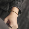 Hammered Copper Cuff Bracelet Bangle