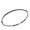 Braided Copper Coin Red String Bracelet or Anklet