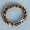 Hamsa Hand Evil Eye Beaded Bracelet for Men