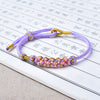 Peach Blossom Design Wealth String Bracelet