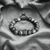 Snake Charm Stone Bracelet, Tiger Eye and Lapis Lazuli
