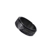 Triquetra Knot Titanium Steel Rotatable Ring
