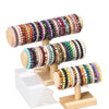 Natural Stone Beaded Bracelet, 6mm to 10mm Round Gemstone Jewelry