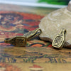 Tibetan Zakiram Goddess of Wealth Protection Rope Necklace Pendant