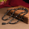 Silver Sheen Obsidian 108 Mala Bracelet Natural Stone