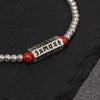 Cinnabar Om Mani Padme Hum Anklet Bracelet