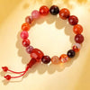 Five Elements Crystal Bracelet, Multi-Stone Beaded Wristwear