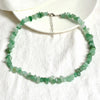 Crystal Stone Luck Necklace, Crushed Chip Choker